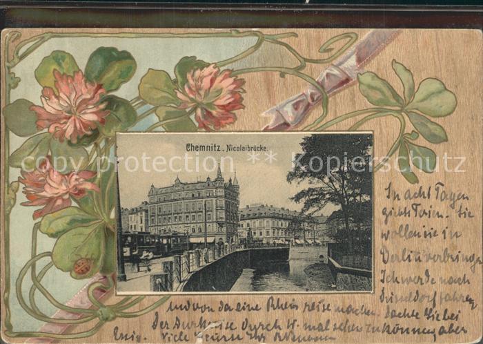 CHEMNITZ Sachsen Nicolaibruecke