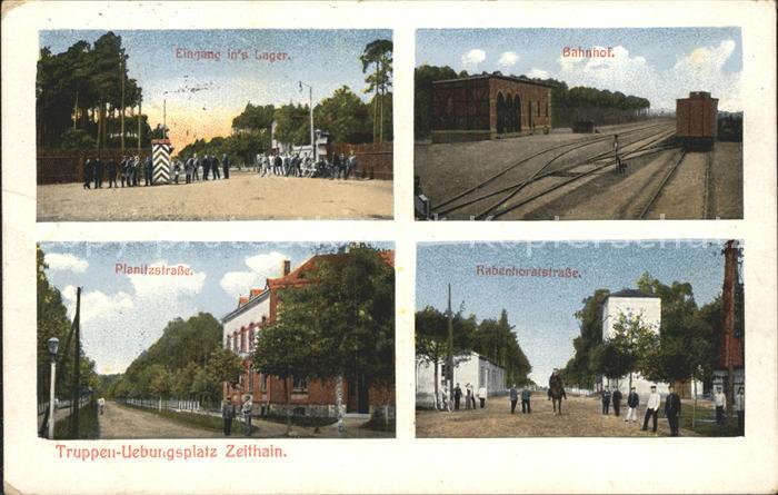 Zeithain Truppenuebungslager Bahnhof Planitzstrasse