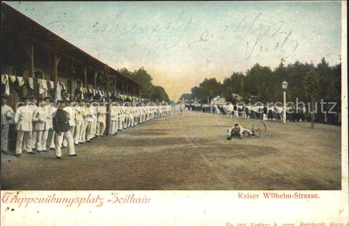 Zeithain Truppenuebungsplatz Kaiser Wilhelm- Strasse