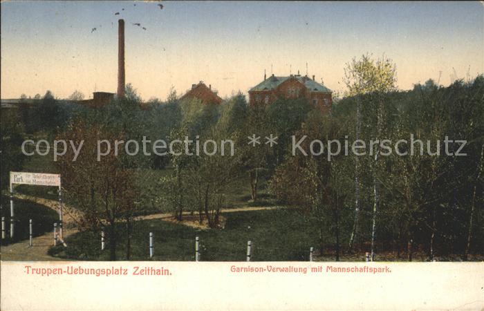 Zeithain Truppenuebungsplatz Garnison Verwaltung