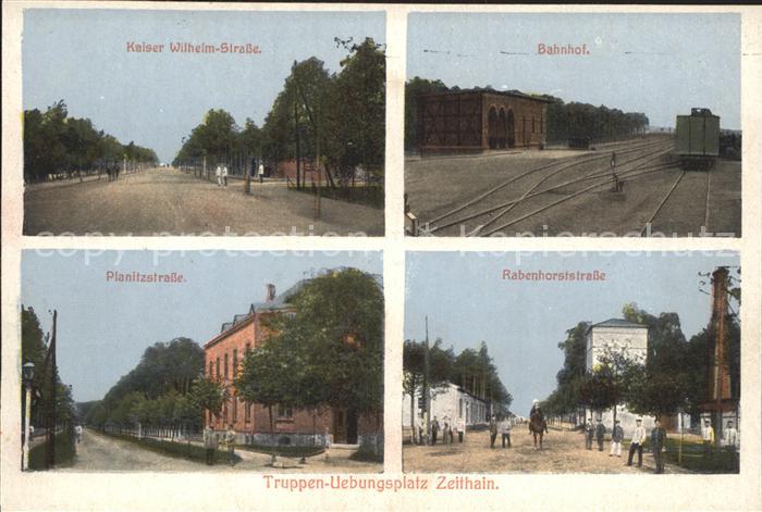 Zeithain Truppenuebungsplatz Bahnhof Planitzstrasse