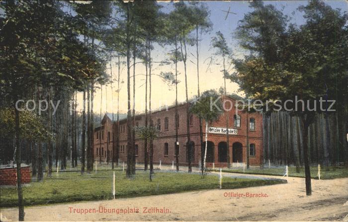 Zeithain Truppenuebungsplatz Offizier Baracke