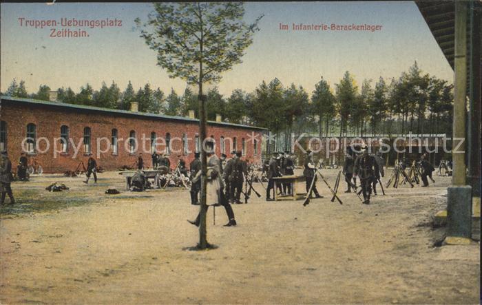 Zeithain Truppenuebungsplatz Infanterie Barackenlager