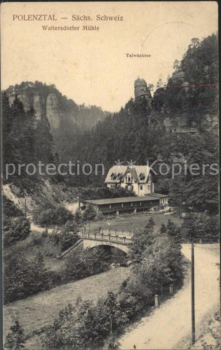 Polenztal Waltersdorfer Muehle Talwaechter