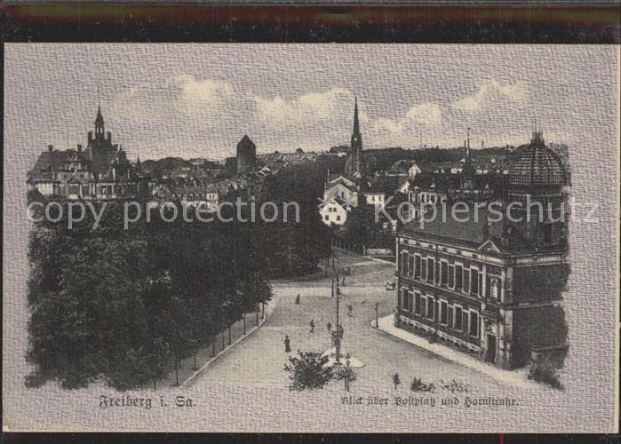 Freiberg Sachsen Postplatz Hornstrasse