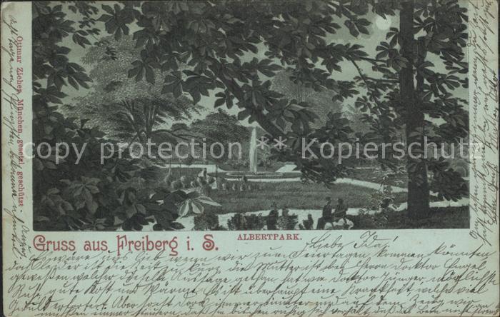 Freiberg Sachsen Albertpark