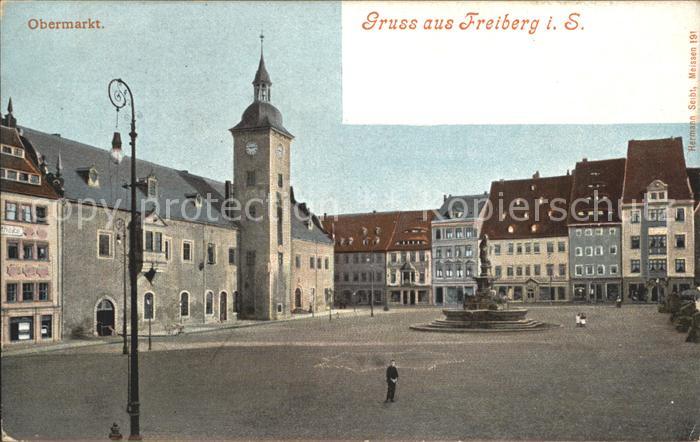 Freiberg Sachsen Obermarkt