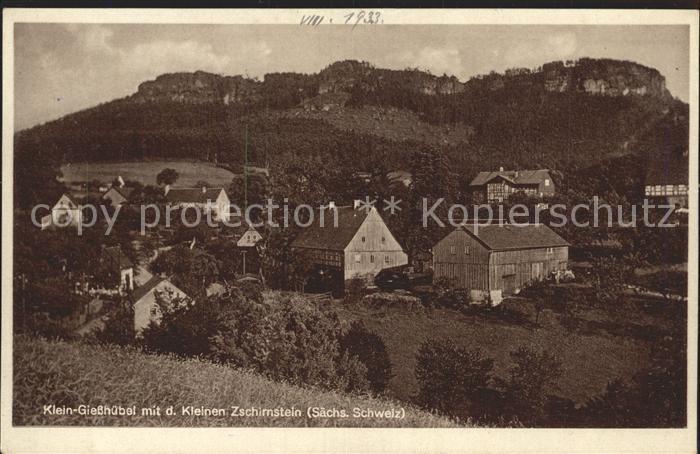 Kleingiesshuebel Kleiner Zschirnstein