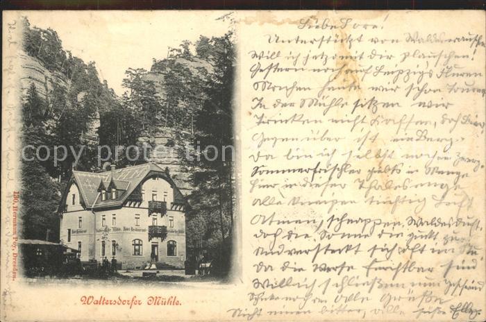 Polenztal Waltersdorfer Muehle