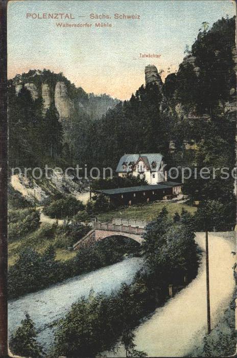 Polenztal Waltersdorfer Muehle Talwaechter