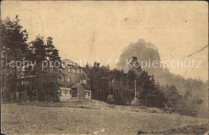 Schoena Elbe Naturfreundehaus am Zirkelstein