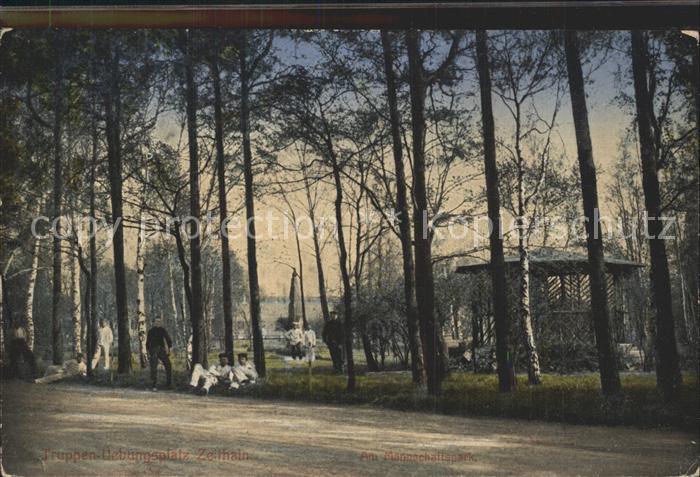 Zeithain Truppenuebungsplatz Am Mannschaftspark