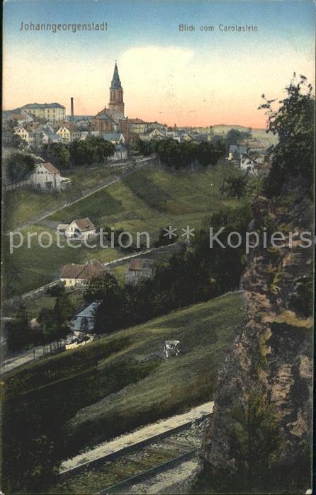 Johanngeorgenstadt Blick von Carolastein