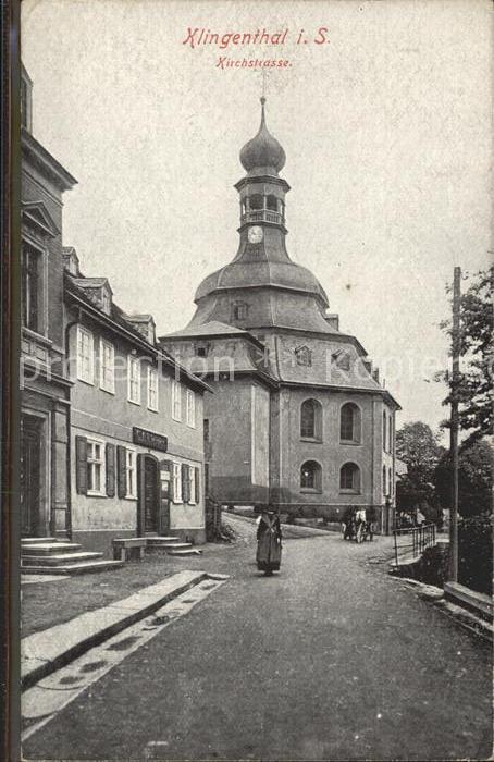 Klingenthal Vogtland Kirchstrasse