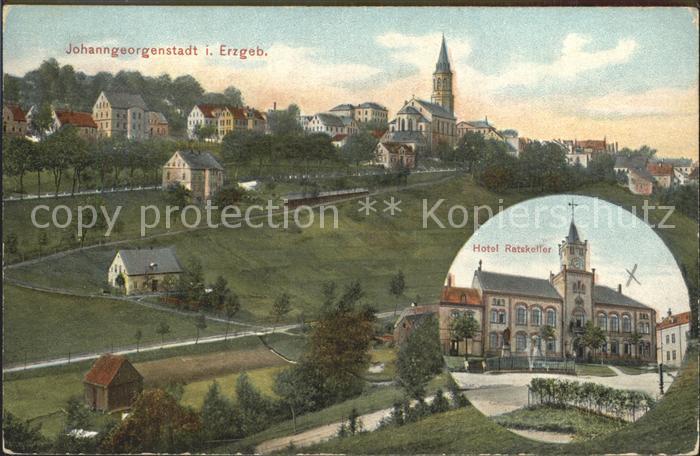 Johanngeorgenstadt mit Hotel Ratskeller