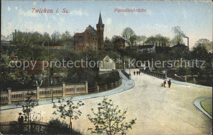 Zwickau Sachsen Paradiesbruecke
