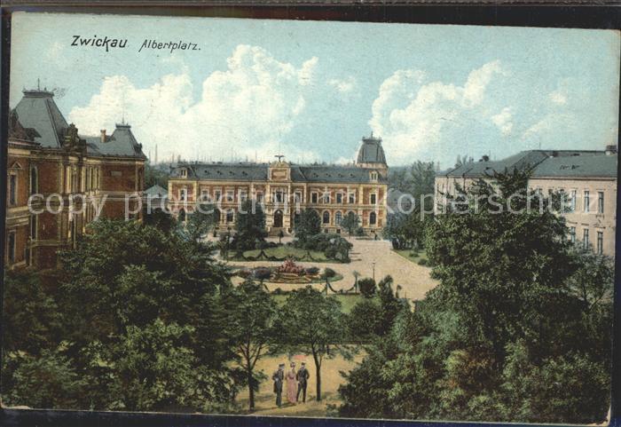 Zwickau Sachsen Albertplatz