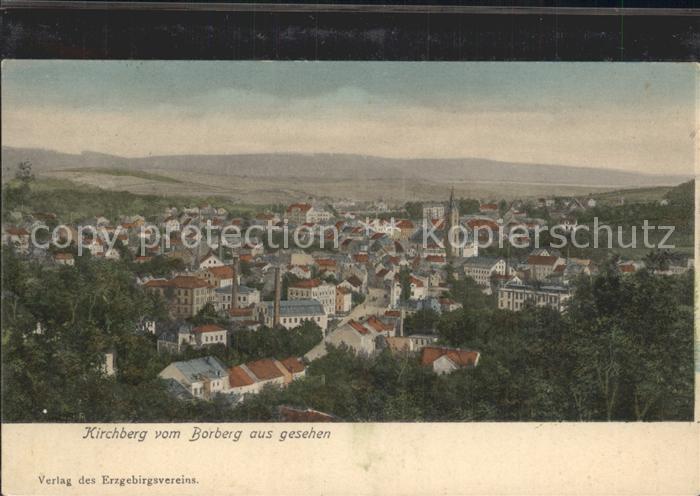 Kirchberg Sachsen Blick vom Borberg