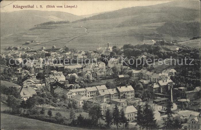Klingenthal Vogtland Blick vom Laempel