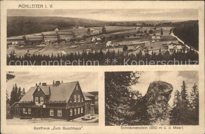 Muehlleithen Klingenthal Gasthaus Zum Buschhaus Schneckenstein