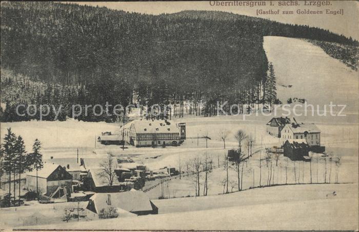 Oberrittersgruen Erzgebirge Gasthof zum Goldenen Engel