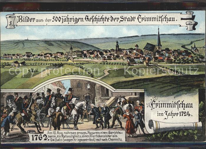 Crimmitschau aus dem Jahre 1724
