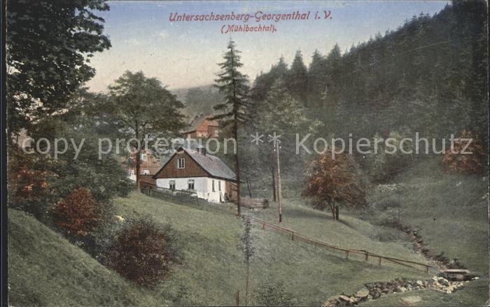 Georgenthal Klingenthal Untersachsenberg Muehlbachtal