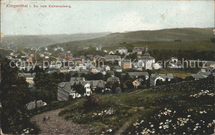 Klingenthal Vogtland Blick vom Kamerunberg