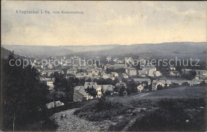 Klingenthal Vogtland Blick vom Kamerunberg