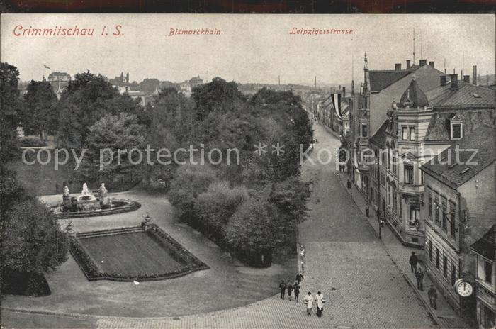 Crimmitschau Bismarckhain Leipzigerstrasse