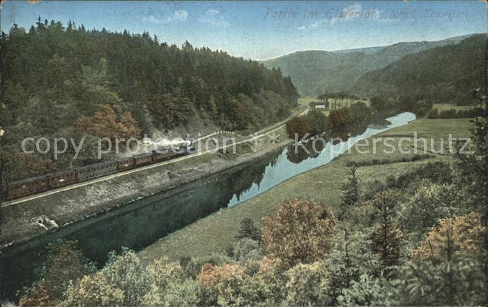 Elster Bad Elstertal Eisenbahn Bahnpost