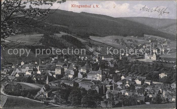 Klingenthal Vogtland Anstalt Ortsansicht