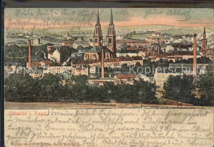 Oelsnitz Vogtland Teilansicht