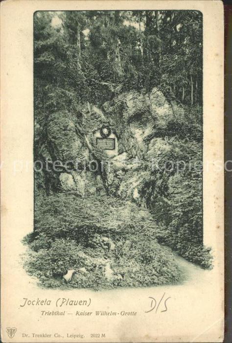 Jocketa Triebthal Kaiser Wilhelm-Grotte