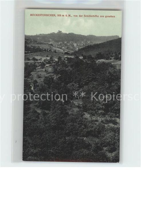 Mueckentuermchen von der Schillerhoehe aus gesehen