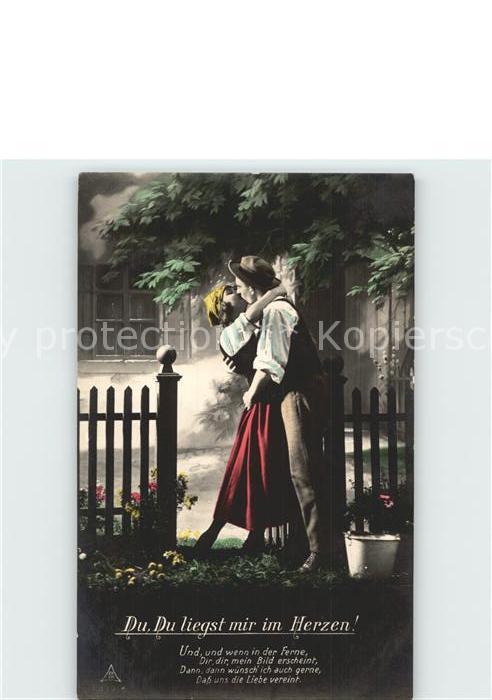 Foto PH Nr. 5439-6 Du Du liegst mir im Herzen Poesi