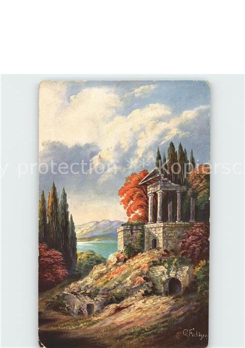 Fiebiger G. Ruine Tempel Verlag-Amag-Nr. 440