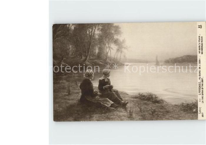 Verlag Noyer (AN Paris) Nr. 2817 G. Maroniez Au Bord de l'Odet