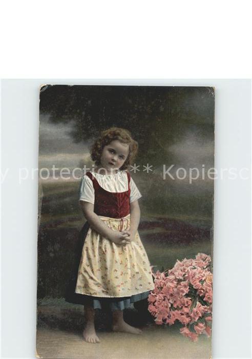 Kinder Child Enfants Blumen
