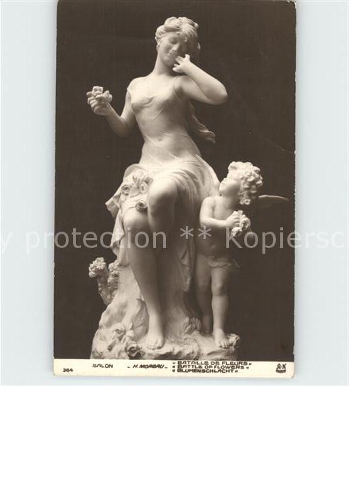 Skulpturen H. Moreau Bataille de Fleurs