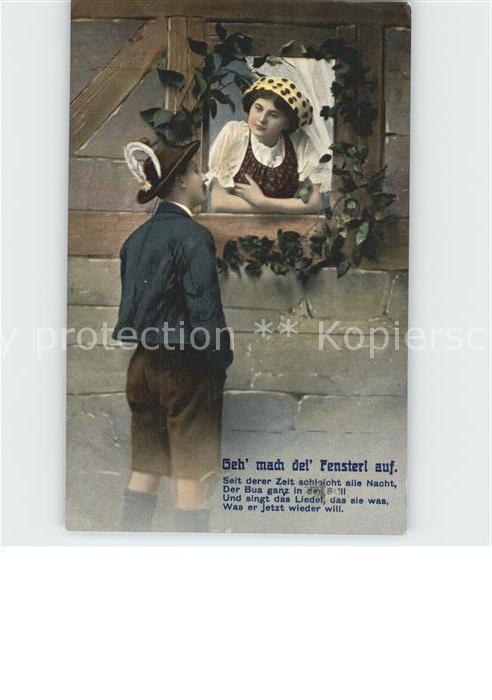 Poesie Gedicht Geh mach dei Fensterl auf