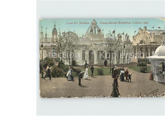 Exhibition Franco-British London 1908 Louis XV. Pavillon