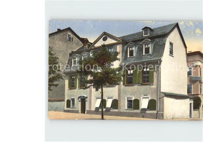 Schiller Friedrich Weimar Schillerhaus