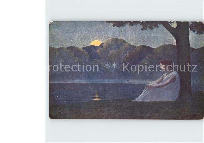 Kuenstlerkarte A. Osbert Lever de lune Nr. 5240