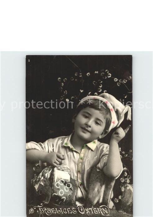 Foto OePG Nr. 155/56 Ostern Kind Hase