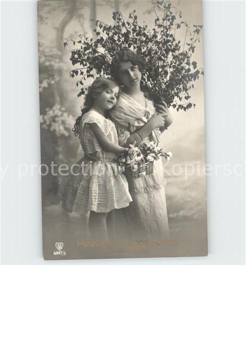 Foto HB Nr. 6897/1 Glückwunsch Namenstag Kinder Blu