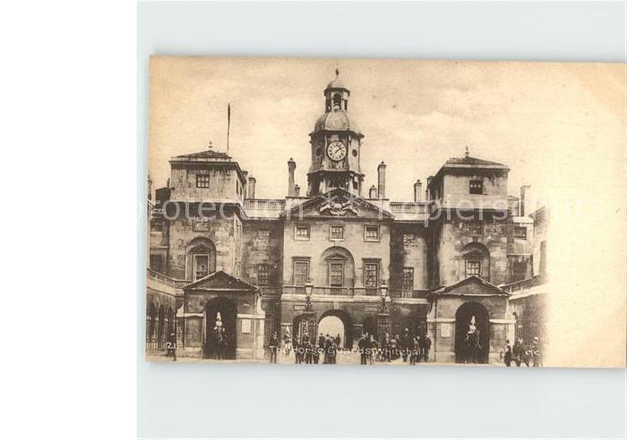 Leibgarde Wache Horse Guards Whitehall