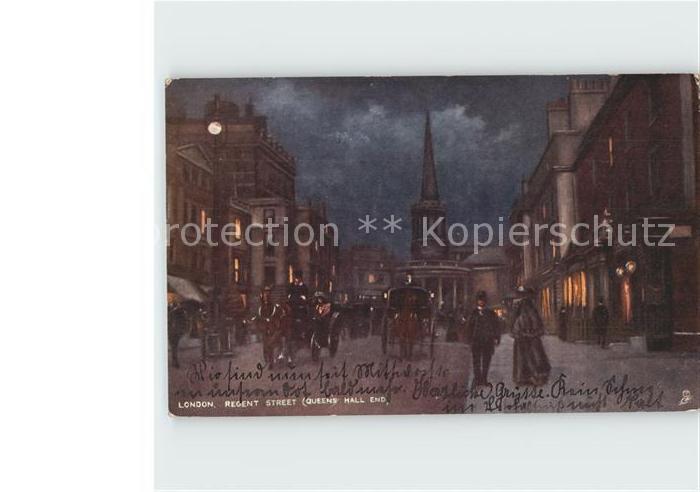 Verlag Tucks Oilette Nr. 6195 London Regent Street