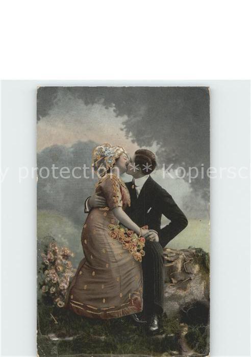 Poesie Paar Kuss Liebe