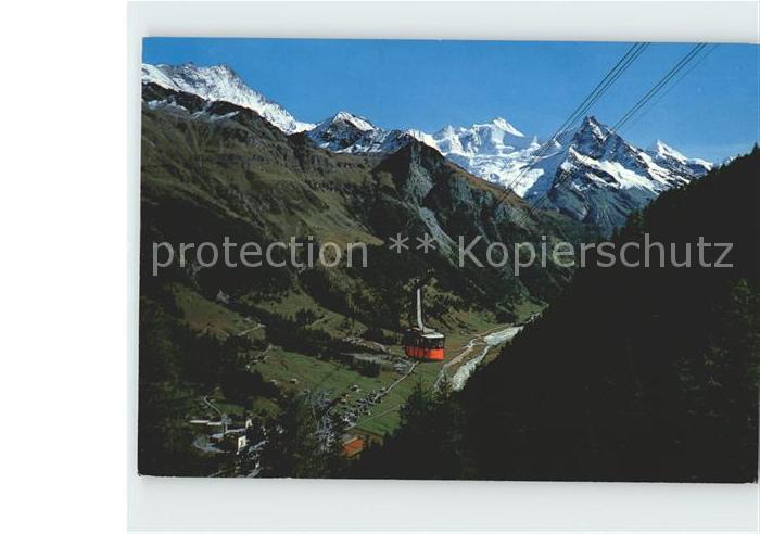 Seilbahn Teleferique Sorebois Zinal